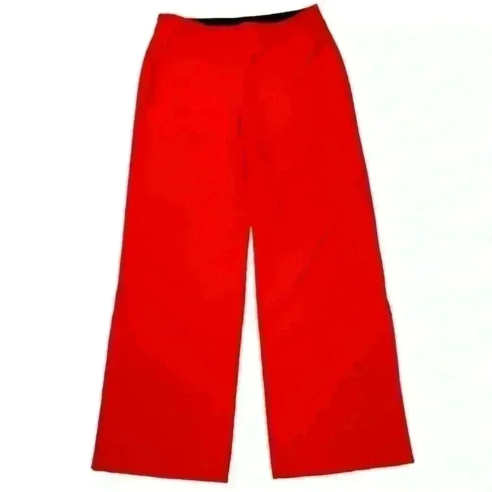 INC. wide, slit side leg pant. polyester and spandex. Size S.